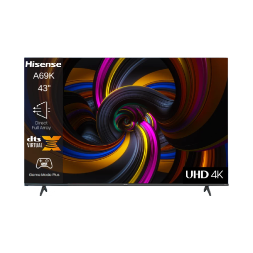 מסך טלוויזיה 50 אינץ' LED 4K הייסנס HISENSE 50A69K יבואן רשמי