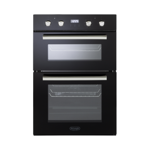 תנור אפיה בנוי זכוכית שחורה דלונגי DELONGHI DBIS87EDN יבואן רשמי