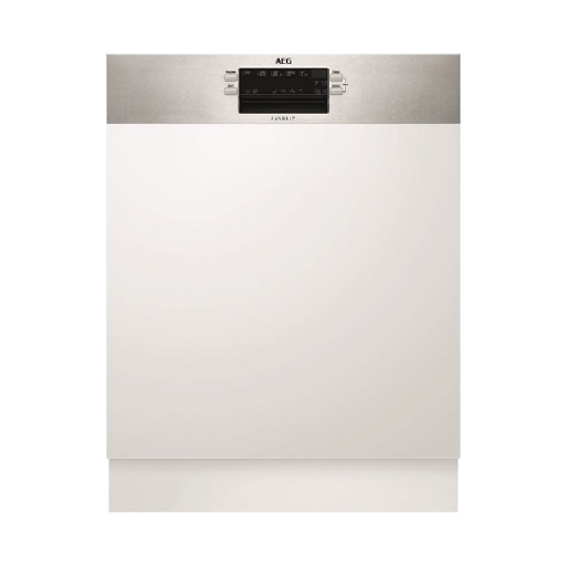 מדיח כלים חצי אינטגרלי רחב פאנל נירוסטה אה אה גה AEG FEB52600ZM יבואן רשמי