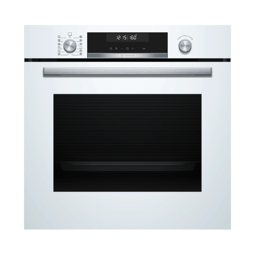 תנור אפיה בנוי פירוליטי לבן בוש BOSCH HBG578EW3 יבואן רשמי