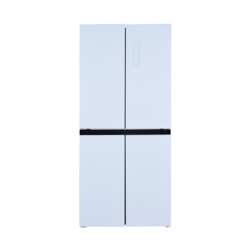 מקרר ארבע דלתות 421 ליטר זכוכית לבנה האייר HAIER HRF-4494FW יבואן רשמי
