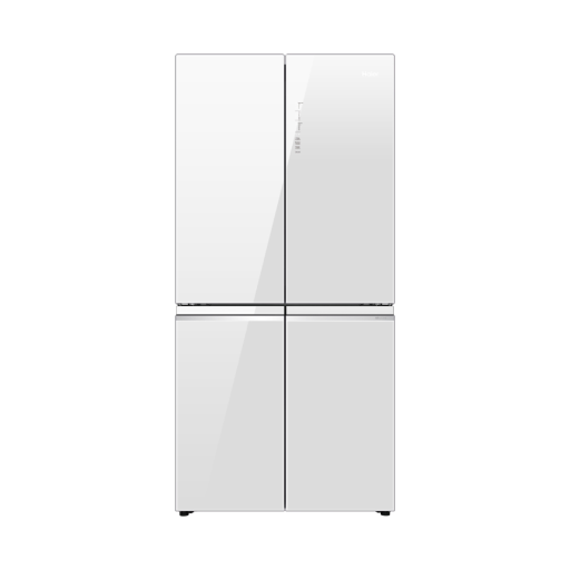 מקרר ארבע דלתות 463 ליטר זכוכית לבנה האייר HAIER HRF-4560FW יבואן רשמי