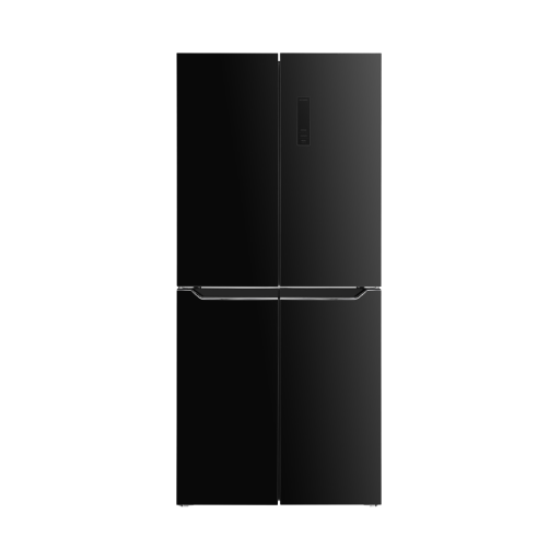 מקרר ארבע דלתות 421 ליטר זכוכית שחורה האייר HAIER HRF4494FB יבואן רשמי