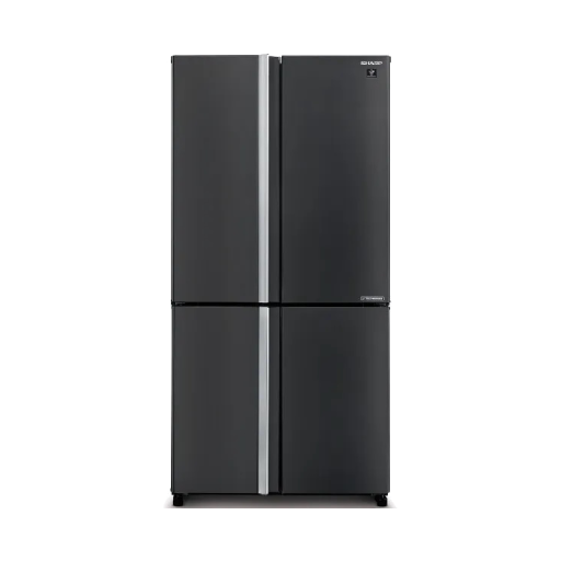 מקרר ארבע דלתות 608 ליטר נירוסטה מושחרת שארפ SHARP SJ-9260SL יבואן רשמי