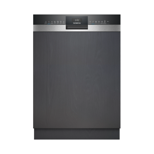 מדיח כלים חצי אינטגרלי רחב פאנל נירוסטה סימנס SIEMENS SN53ES22CE יבואן רשמי