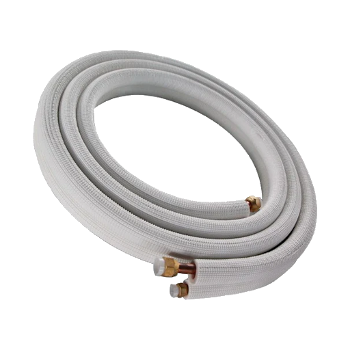 ערכת צנרת נחושת פרימיום להתקנה - מידות 1/4"×5/8" - אורך 3 מטר