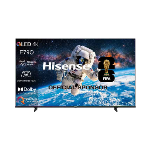 מסך טלוויזיה 55 אינץ' QLED 4K הייסנס HISENSE 55E79Q יבואן רשמי