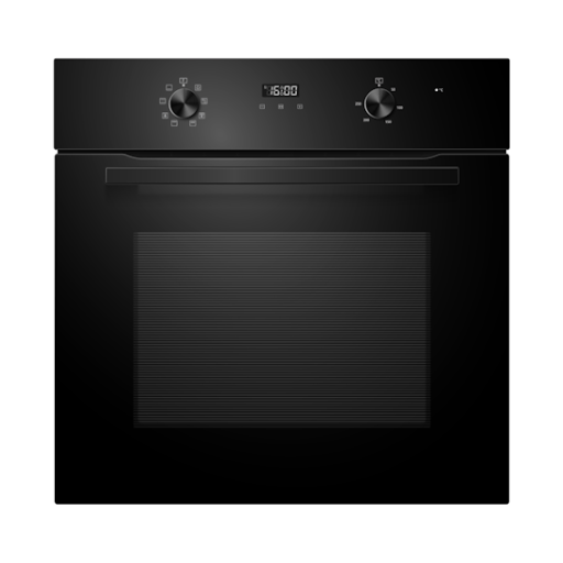 תנור אפיה בנוי זכוכית שחורה מידאה MIDEA 65M90D2-BK יבואן רשמי