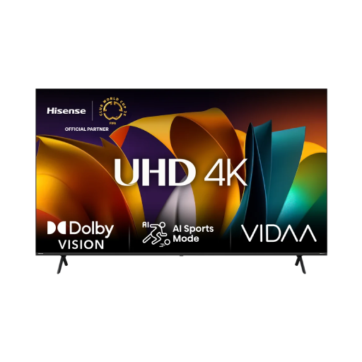 מסך טלוויזיה 65 אינץ' LED 4K הייסנס HISENSE 65A69N יבואן רשמי