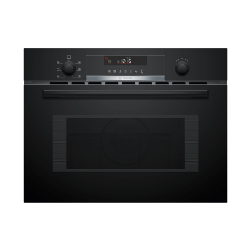 תנור אפיה משולב מיקרו שחור בוש BOSCH CMA585GB1 יבואן רשמי