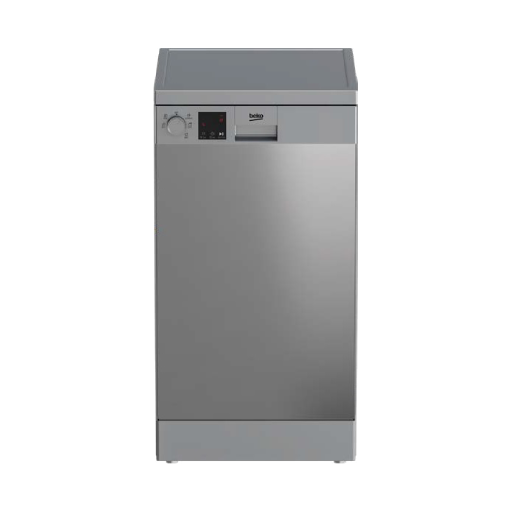 מדיח כלים עומד צר נירוסטה בקו BEKO DVS05026X יבואן רשמי