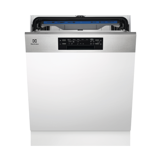מדיח כלים חצי אינטגרלי רחב פאנל נירוסטה אלקטרולוקס ELECTROLUX EEM48300IX יבואן רשמי