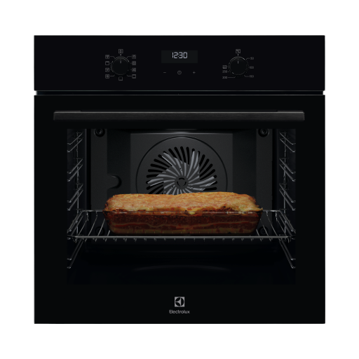 תנור אפיה בנוי שחור אלקטרולוקס ELECTROLUX EOH6212K יבואן רשמי