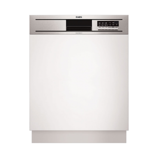 מדיח כלים חצי אינטגרלי רחב פאנל נירוסטה אה אה גה AEG F55310IM0 יבואן רשמי