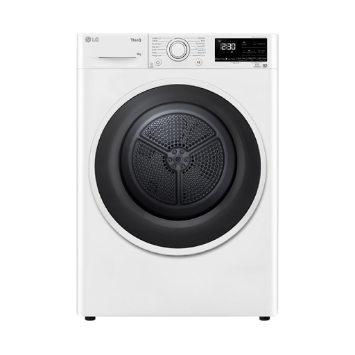 מייבש כביסה 9 ק"ג משאבת חום אל ג'י LG FD1609BD יבואן רשמי