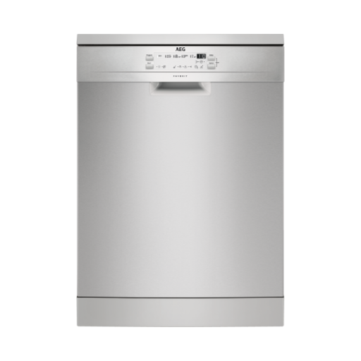 מדיח כלים עומד רחב נירוסטה אה אה גה AEG FFB52600ZM יבואן רשמי