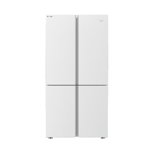 מקרר ארבע דלתות 572 ליטר זכוכית לבנה בקו BEKO GN1406223GW יבואן רשמי