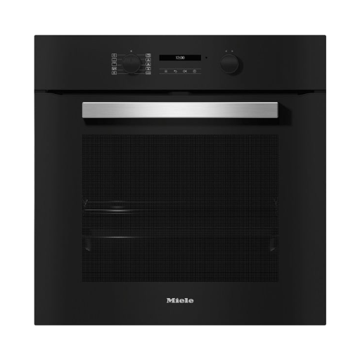 תנור אפיה בנוי פירוליטי שחור מילה MIELE H2467 BP יבואן רשמי