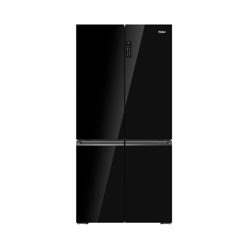 מקרר ארבע דלתות 681 ליטר זכוכית שחורה האייר HAIER HRF-825FB יבואן רשמי