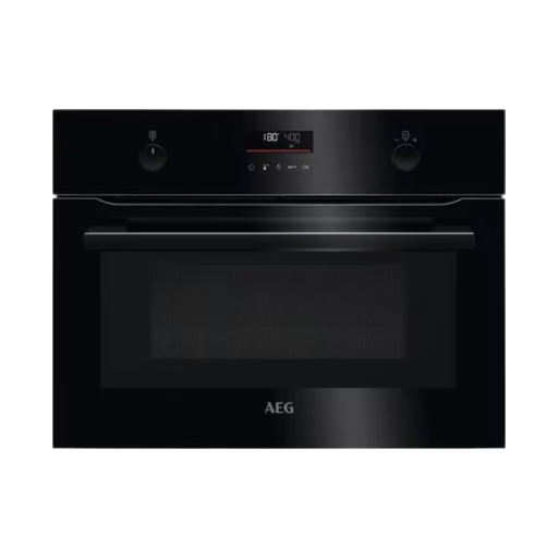תנור אפיה משולב מיקרו שחור אה אה גה AEG KME565060B יבואן רשמי