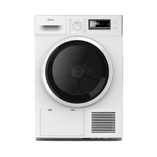 מייבש כביסה 8 ק"ג משאבת חום מידאה MIDEA MDG05H80/W-IL יבואן רשמי