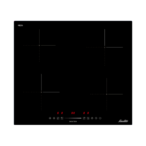 כיריים אינדוקציה 4 מבערים 3600 וואט שחור סאוטר SAUTER SHI6110 יבואן רשמי
