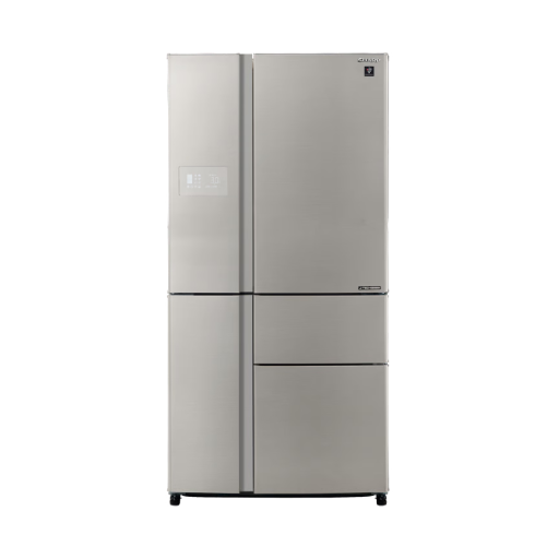 מקרר חמש דלתות 668 ליטר נירוסטה   שארפ SHARP SJ-9630BS יבואן רשמי