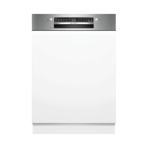 מדיח כלים חצי אינטגרלי רחב פאנל נירוסטה בוש BOSCH SMI2HTS08E יבואן רשמי