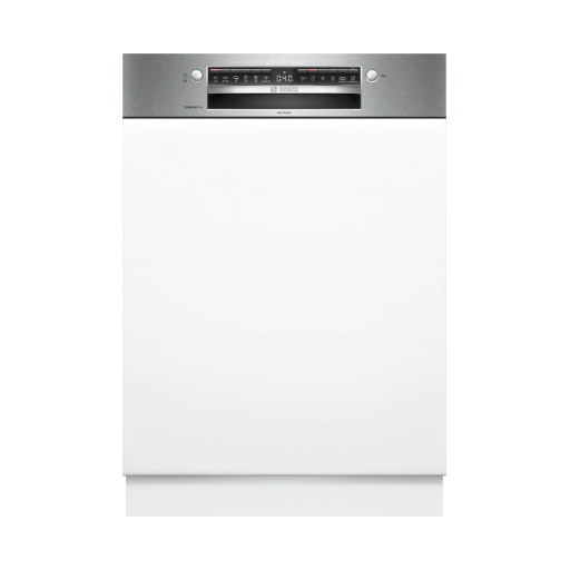 מדיח כלים חצי אינטגרלי רחב פאנל נירוסטה בוש BOSCH SMI4HAS07E יבואן רשמי