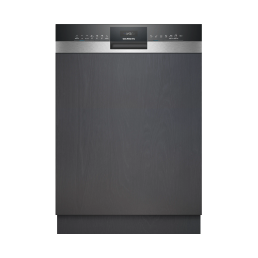 מדיח כלים חצי אינטגרלי רחב פאנל נירוסטה סימנס SIEMENS SN53HS01AE יבואן רשמי