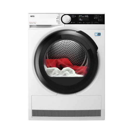 מייבש כביסה 8 ק"ג משאבת חום אה אה גה AEG T7384OBCM יבואן רשמי