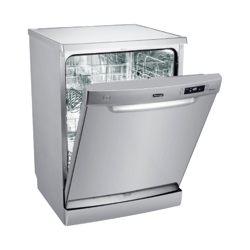 מדיח כלים עומד רחב כסוף דלונגי DELONGHI WMD71S יבואן רשמי