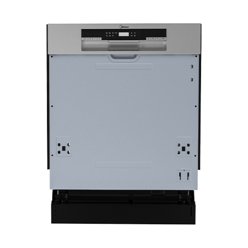 מדיח כלים חצי אינטגרלי רחב פאנל נירוסטה מידאה MIDEA WQP12-5335Y יבואן רשמי