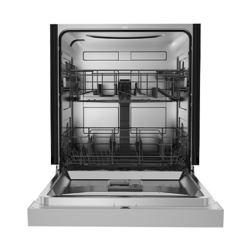 מדיח כלים חצי אינטגרלי רחב פאנל נירוסטה מידאה MIDEA WQP12-5335Y יבואן רשמי