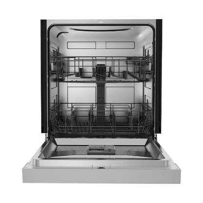 מדיח כלים חצי אינטגרלי רחב פאנל נירוסטה מידאה MIDEA WQP12-5335Y יבואן רשמי