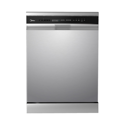 מדיח כלים עומד רחב כסוף מידאה MIDEA WQP14-W7633C-S יבואן רשמי