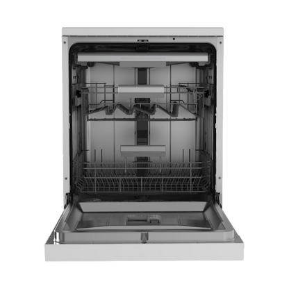 מדיח כלים עומד רחב כסוף מידאה MIDEA WQP14-W7633C-S יבואן רשמי