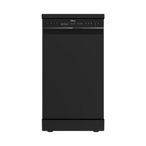 מדיח כלים עומד צר שחור מידאה MIDEA WQP8-W7634C-B יבואן רשמי