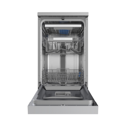 מדיח כלים עומד צר כסוף מידאה MIDEA WQP8-W7634C-S יבואן רשמי