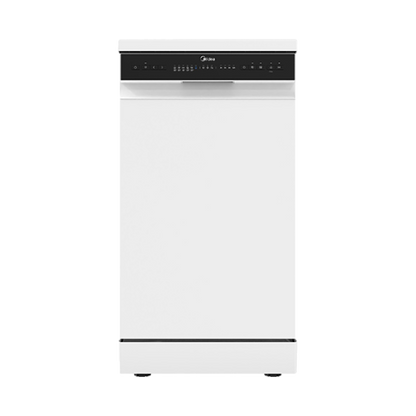 מדיח כלים עומד צר לבן מידאה MIDEA WQP8-W7634C-W יבואן רשמי