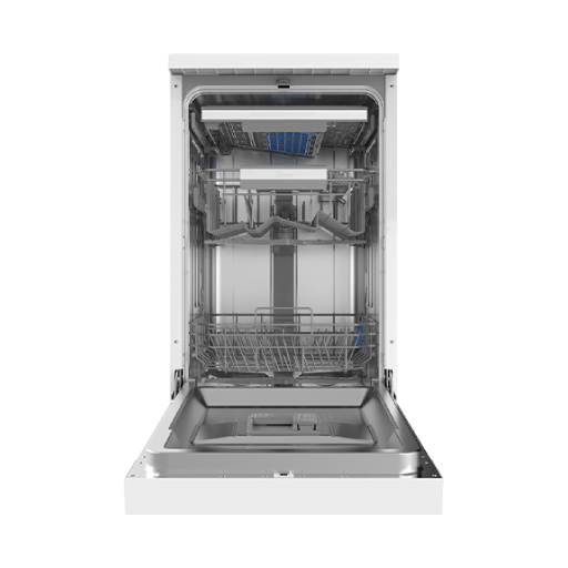 מדיח כלים עומד צר לבן מידאה MIDEA WQP8-W7634C-W יבואן רשמי